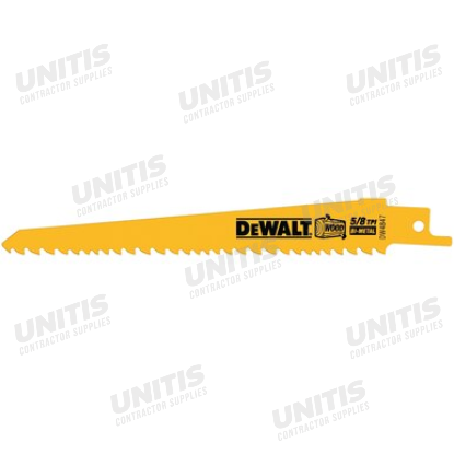 Dewalt Sawzall Blade - 6" x 5/8TPI - 25/Pack