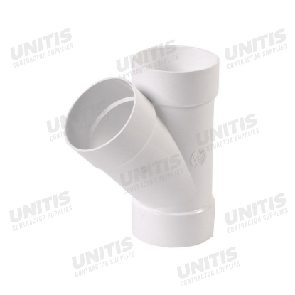 NDS 4" PVC Pipe Wye 45 SDR35