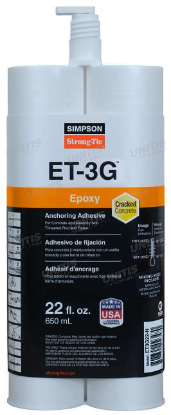 Simpson ET - Epoxy with Nozzle - 22 oz