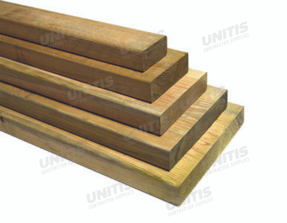 Douglas Fir Lumber - 1" x 4" x 16'