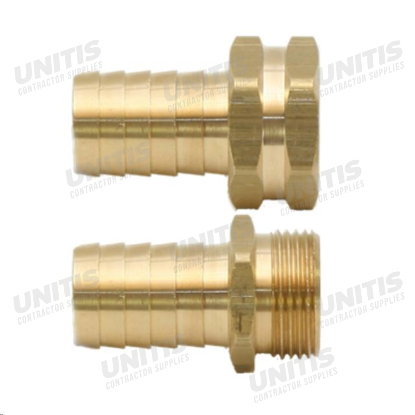 Garden Hose Coupler Set 3/4" (1 male & 1 female)