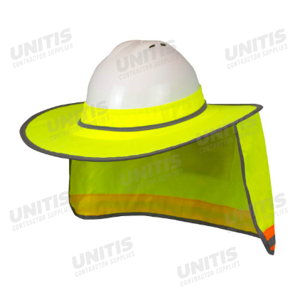 Radians Collapsible Hard Hat Shade - Hi-Vis Green