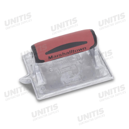 Marshalltown 6" x 4-3/8" Zinc Groover-1" Deep x 3/8" Wide Groove - Durasoft Handle
