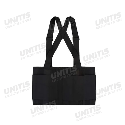Back Support Belt with Suspenders - Large