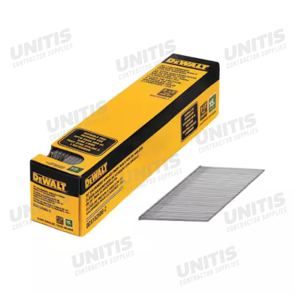 Dewalt Finish Nail 2-1/2" 15 Gauge 34 Degree - 2500/Pack