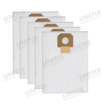 Bosch Fleece Dust Bag for VAC090A & VAC090S Dust Extractors - 5 pack