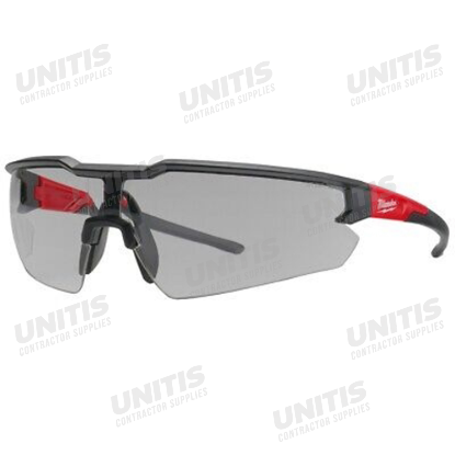 Milwaukee Safety Glasses - Gray Fog-Free Lenses