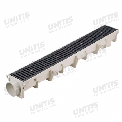 NDS Dura Slope 6" Trench Drain Channel Kit - 4' section