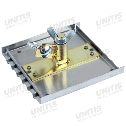 Kraft 6"x5-1/2" SS Safety Walking Groover (6 Grooves) without Handle