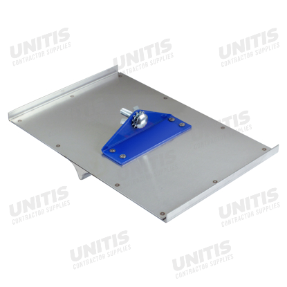 Kraft 8"x8" 1/2"R 3/4"D SS Walking Groover with Full Top Plate without Handle