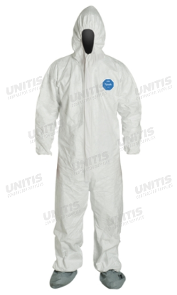 DuPont Tyvek Coverall with Hood & Booties - 3XL