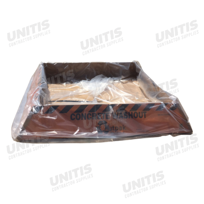 Outpak 6' x 6' x 12" Disposable Concrete Washout