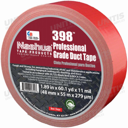 Nashua Duct Tape 2" x180' 11 Mil Red