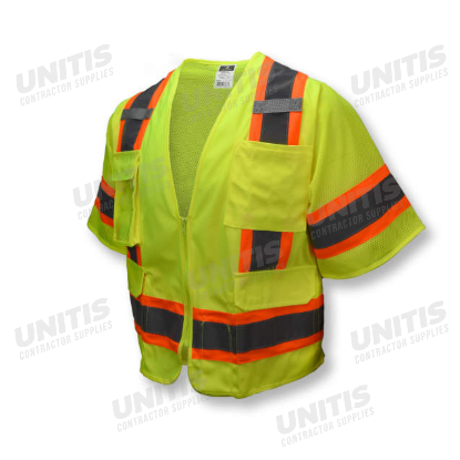 Radians Class 3 Safety Vest - Green - 3XL
