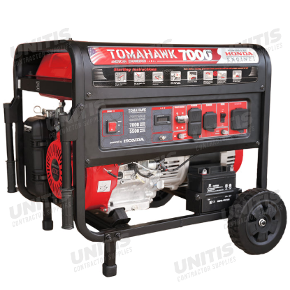 Tomahawk 7000 Watt Generator with Wheels