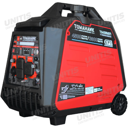 Tomahawk 4500 Watt Inverter Generator Electronic Fuel Injection EFI Super Quiet Portable Gas Power R