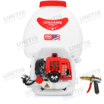 Tomahawk 5 Gallon Power Backpack Sprayer 450 PSI Pump for Pest Control and Disinfectants with Founda