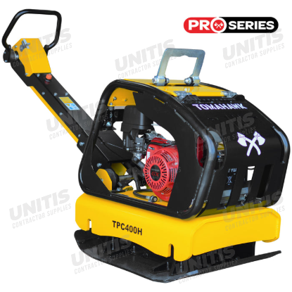 Tomahawk 9HP Reverse Plate Compactor Honda GX270 Electric Start 11,690 lbs/ft² for Granular Cohesive