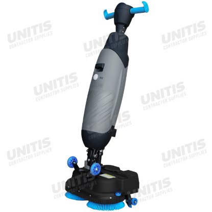 Tomahawk Electric Floor Scrubber Cleaner with 18" Power Mop Brushes Cordless 36V Battery Powered
