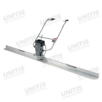 Tomahawk Battery Powered Vibrating Concrete Power Screed 36V/5Ah with 4' Board Float