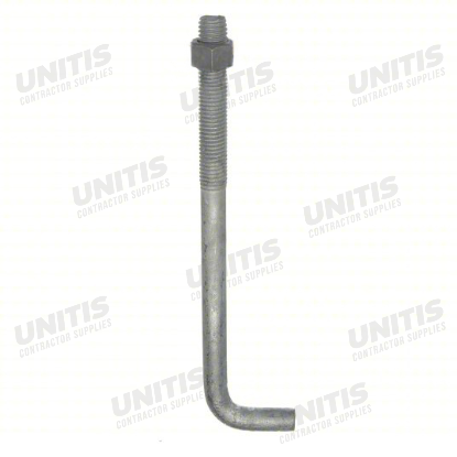 Anchor Bolt 5/8" x 12" with Nut - HDG