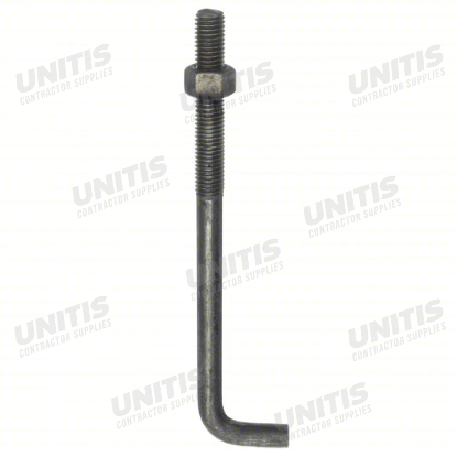 Anchor Bolt 5/8" x 10" with Nut - Plain