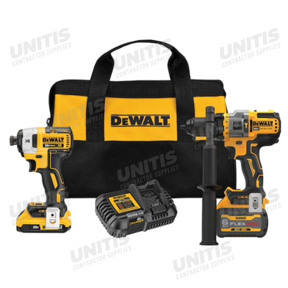 Dewalt 20V MAX Brushless Cordless Hammer Drill/Driver & Impact Driver Combo Kit