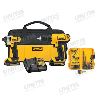 Dewalt 20V MAX Compact Drill/Driver and Impact Driver Combo Kit