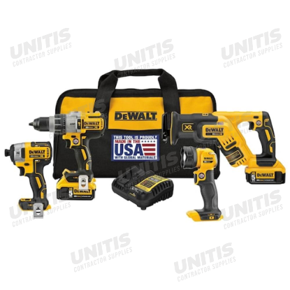 Dewalt 20V MAX XR 4-Tool Combo Kit