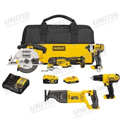 Dewalt 20V MAX 5-Tool Combo Kit