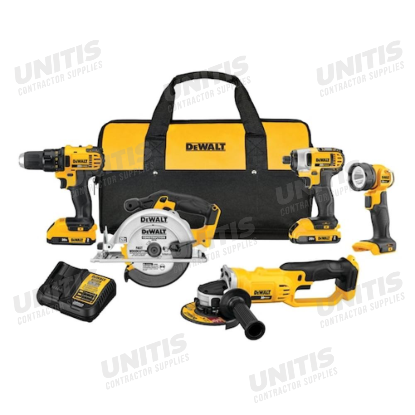 Dewalt 20V MAX Compact Cordless 5-Tool Combo Kit