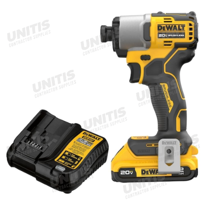 Dewalt 20V MAX Brushless Cordless 1/4" Impact Driver Kit