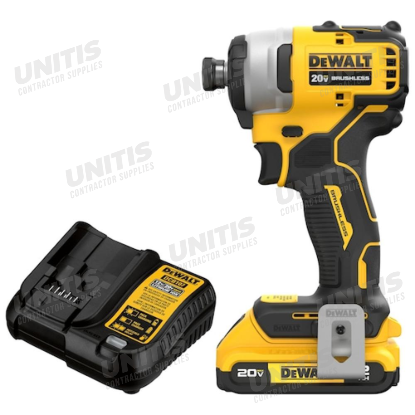 Dewalt ATOMIC 20V MAX Brushless Cordless 1/4" Compact Impact Driver Kit