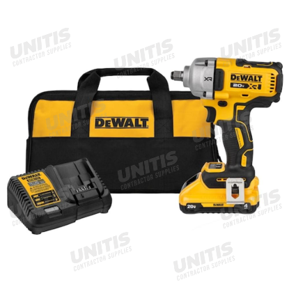 Dewalt 20V MAX XR 1/2" Mid-Range Impact Wrench Kit
