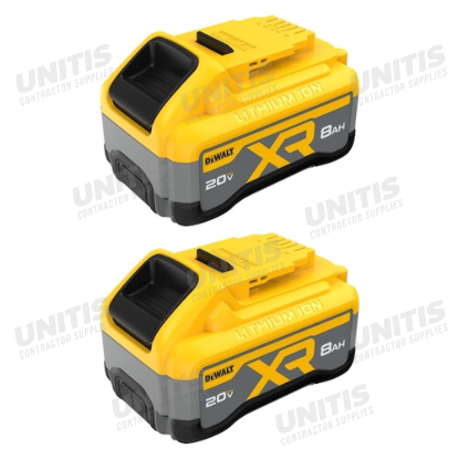 Dewalt 20V MAX XR Powerpack 8 AH Battery (2 Pack)