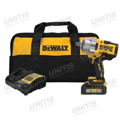 Dewalt 20V MAX XR Brushless Cordless 3/4" High Torque Impact Wrench Kit