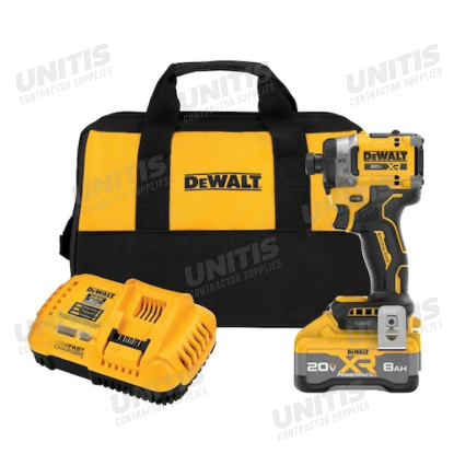 Dewalt 20V MAX XR Brushless Cordless 1/4" High Torque Impact Driver Kit
