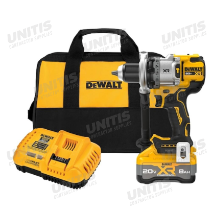 Dewalt 20V MAX XR Brushless Cordless 1/2" 3-Speed Hammer Drill Kit