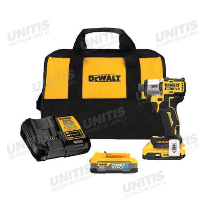 Dewalt 20V MAX XR 3-Speed 1/4" Impact Driver Kit with Powerstack Battery