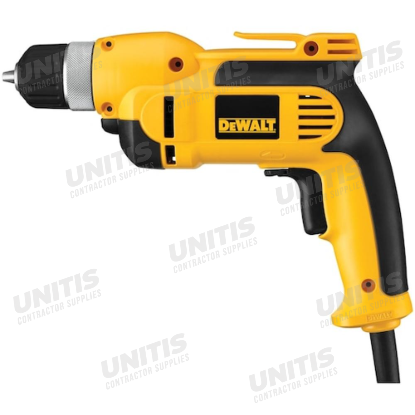 Dewalt 3/8" Vsr Pistol Grip Drill with Keyless Chuck Kit