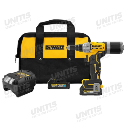 Dewalt 20V MAX XR Brushless Cordless 1/4" Rivet Tool Kit