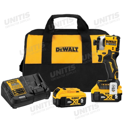 Dewalt ATOMIC 20V MAX Brushless Cordless 1/4" Impact Driver Kit