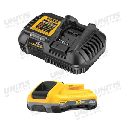 Dewalt 20V MAX XR Powerpack 4Ah Battery + Charger Kit