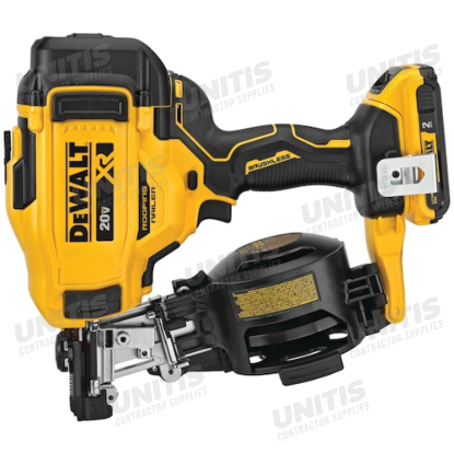 Dewalt 20V MAX Cordless Coil Roofing Nailer Kit