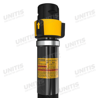 Dewalt POWERSHIFT 2.25" Head, 16' Shaft Vibrator