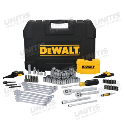 Dewalt 1/4" & 3/8" Drive Mechanics Tool Set (142 Piece)