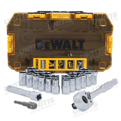 Dewalt TOUGHSERIES 23 Piece 1/2" Drive Mechanics Tool Set