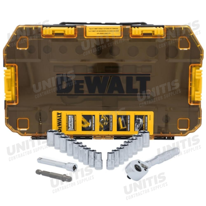 Dewalt TOUGHSERIES 20 Piece 1/4" Drive Mechanics Tool Set