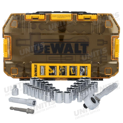 Dewalt TOUGHSERIES 30 Piece 3/8" Drive Mechanics Tool Set