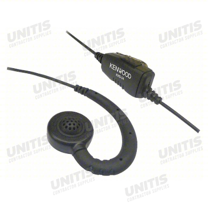Kenwood C-Ring Ear Hanger with In-Line PTT & Mic